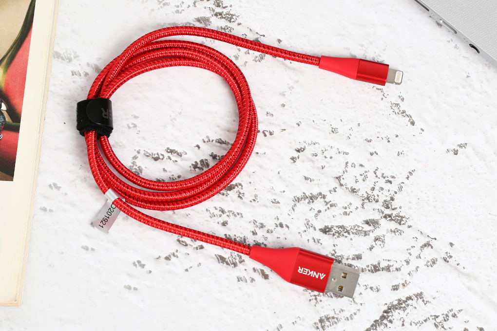 Cáp sạc Usb-Lighting  Anker Powerline+ II1m Nylon