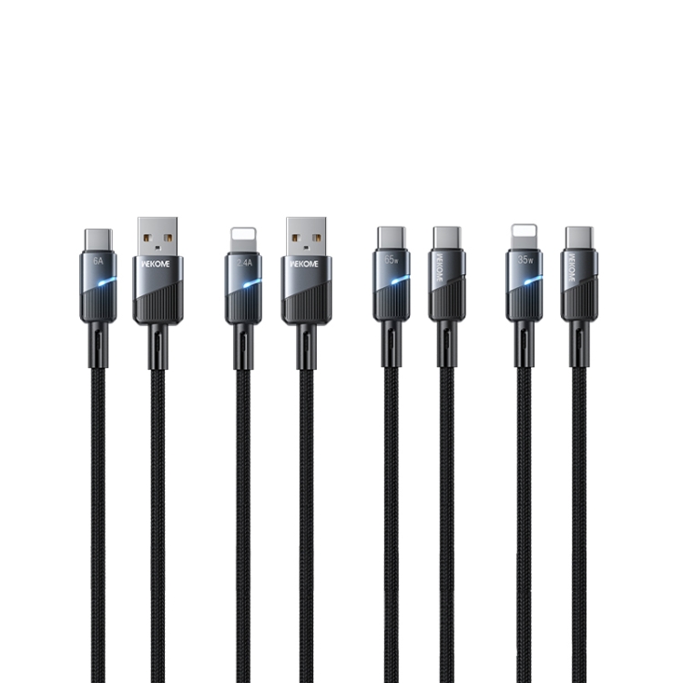 Cáp sạc Usb-TypeC  Nhanh 2.4A Wekome Wdc-36a- Hãng