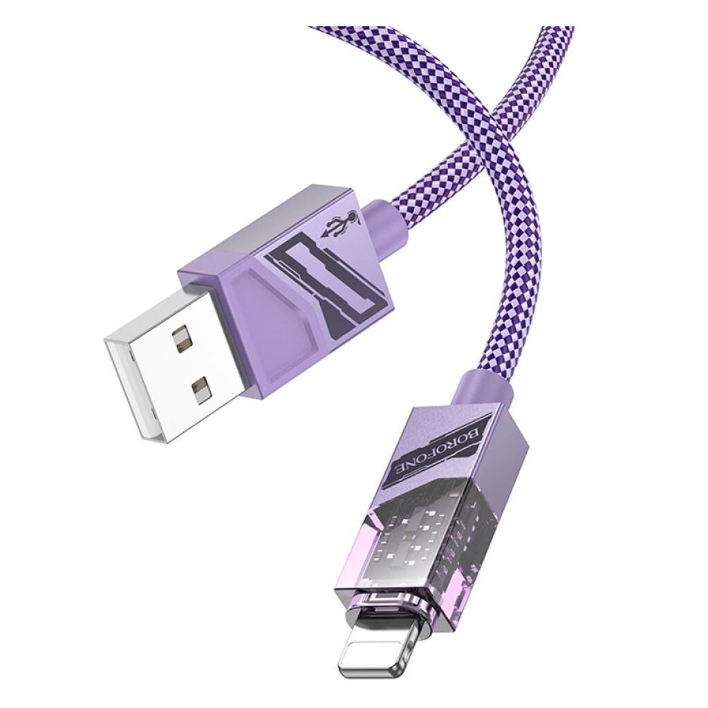 Cáp sạc Usb-Lighting  nhanh Borofone Bu42- Chính Hãng