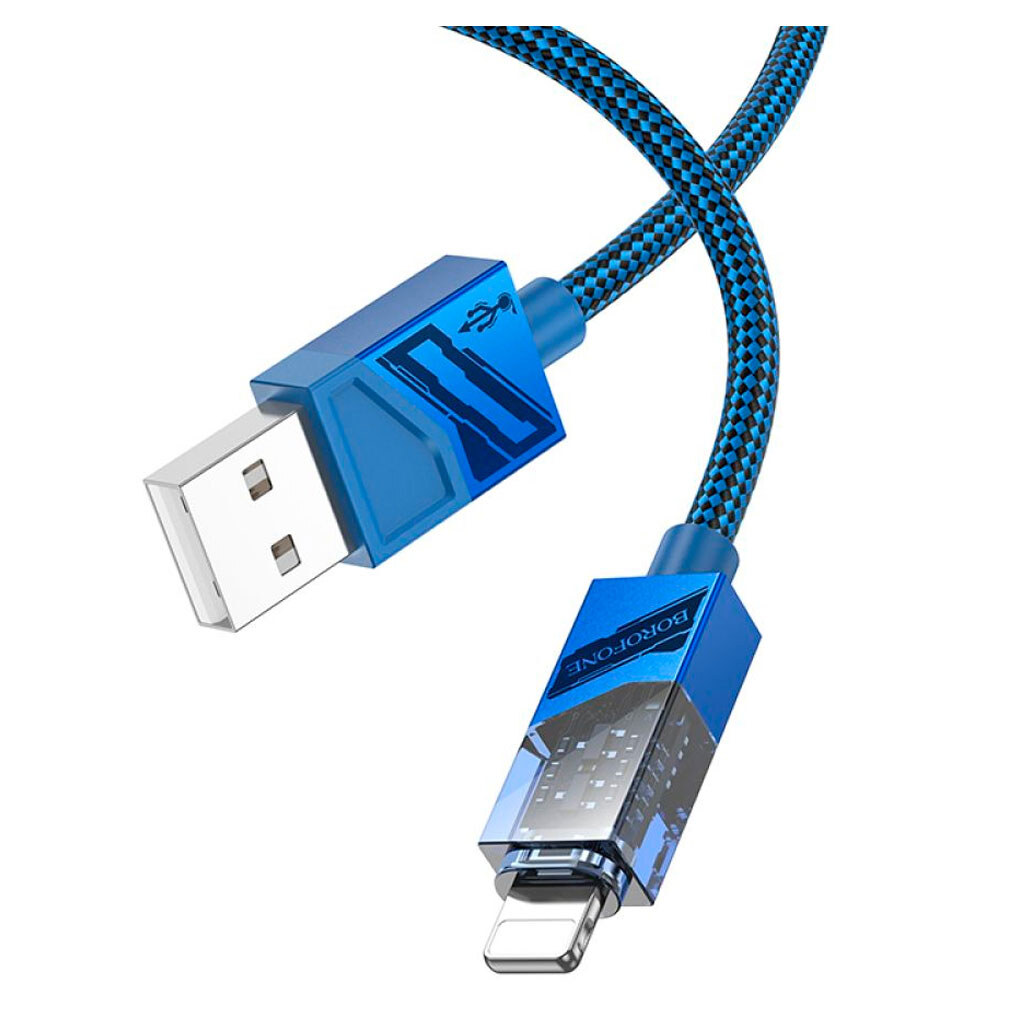 Cáp sạc Usb-Lighting  nhanh Borofone Bu42- Chính Hãng