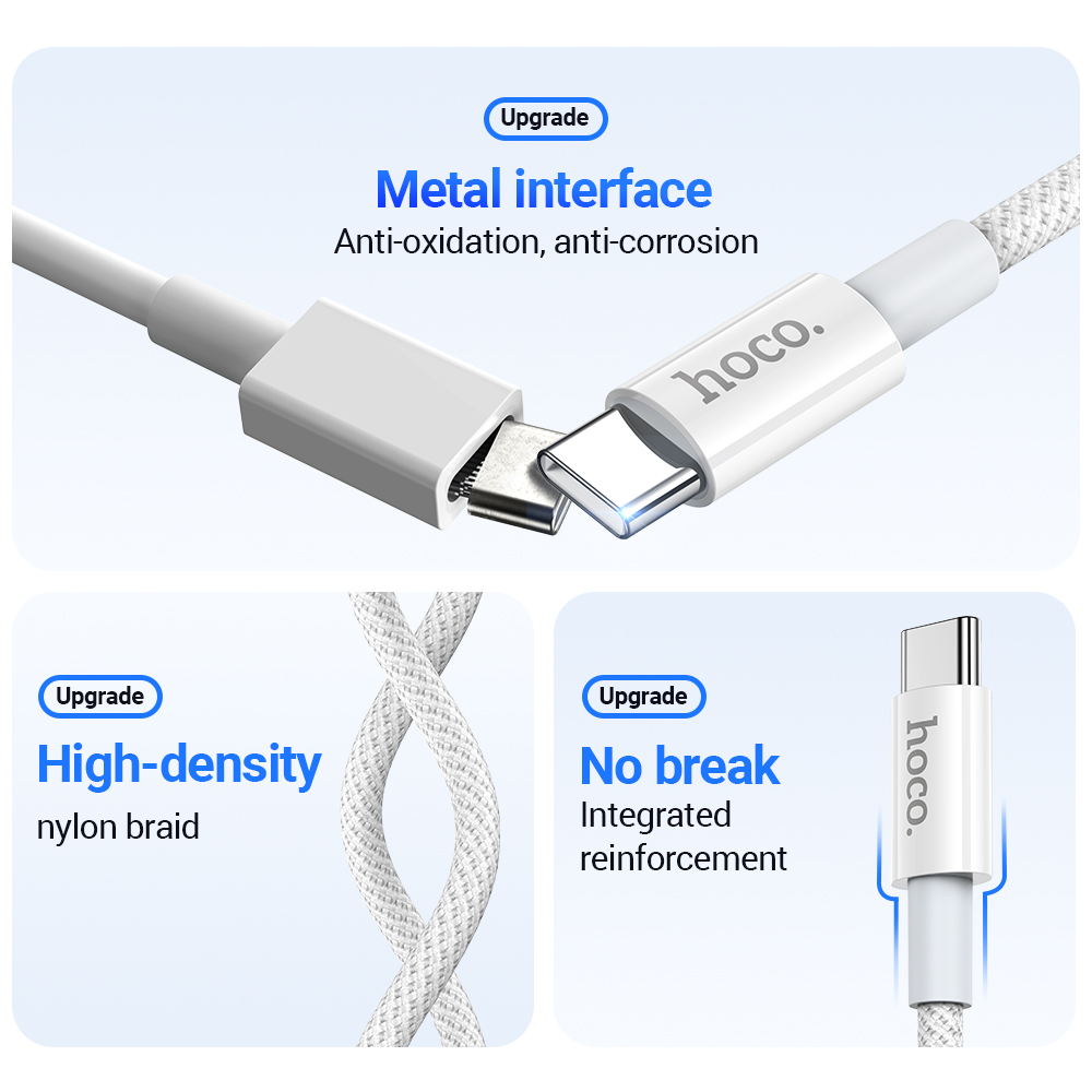 Cáp sạc TypeC-TypeC Hoco X56 New original 60W charging data cable