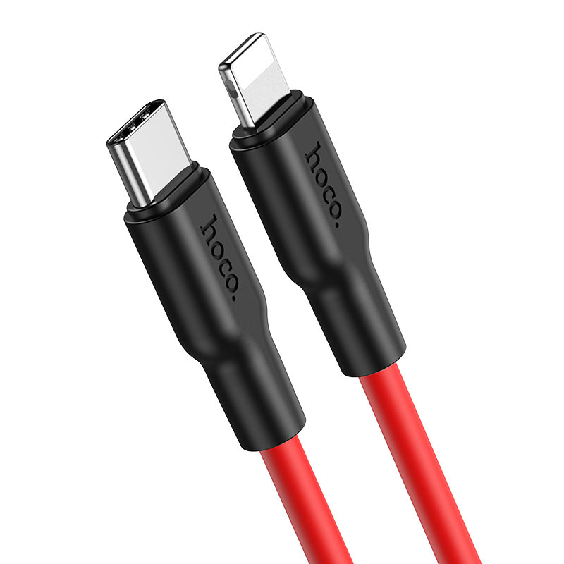 Cáp sạc TypeC-Lighting Hoco X21 plus 20w iPhone
