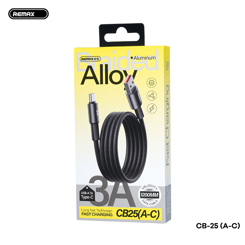 Cáp sạc USB-TypeC Remax CB25 1,2m