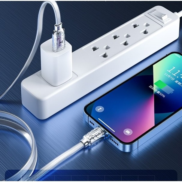 Cáp sạc 3 Đầu 6A Wekome WDC-179th