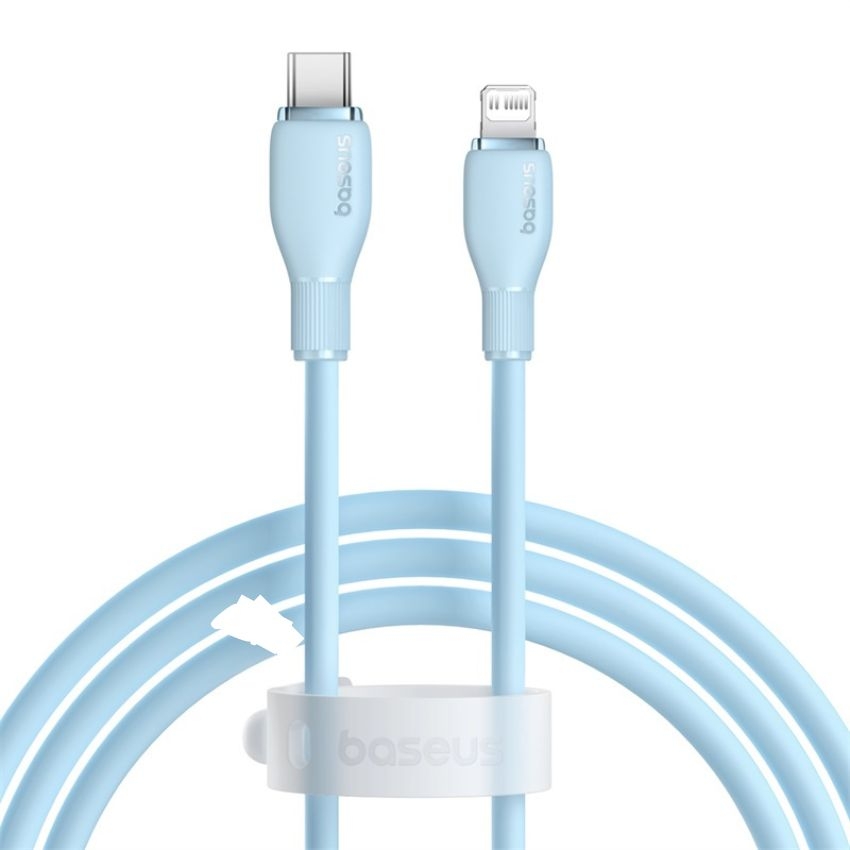 Cáp sạc TypeC-Lighting Baseus Puding  ultra fast Silicon dẽo đóng túi