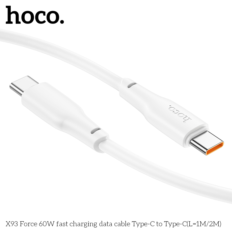 Cáp sạc TypeC-TypeC Hoco PD60w X93 1m