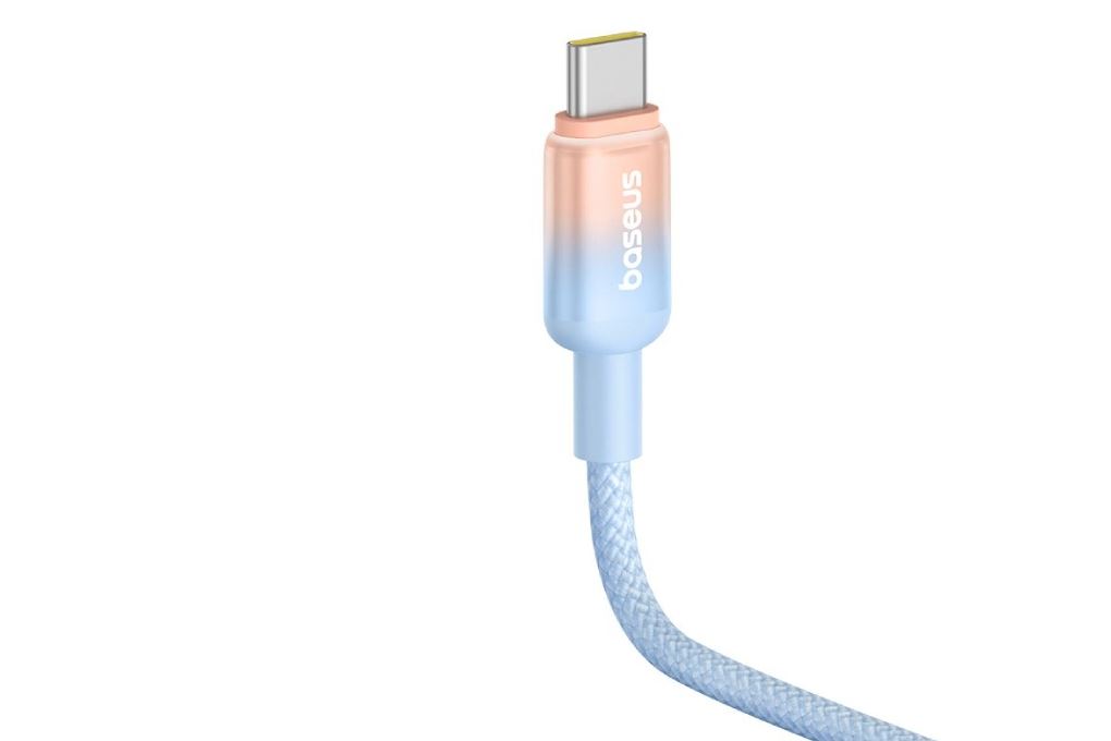 Cáp sạc TypeC-TypeC Baseus Discolor