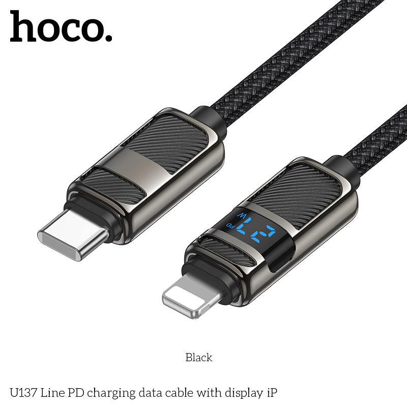 Cáp sạc Usb-TypeC Hoco nhanh 5A Hoco U137