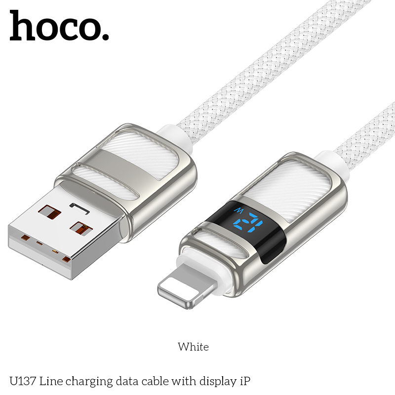 Cáp sạc Usb-TypeC Hoco nhanh 5A Hoco U137