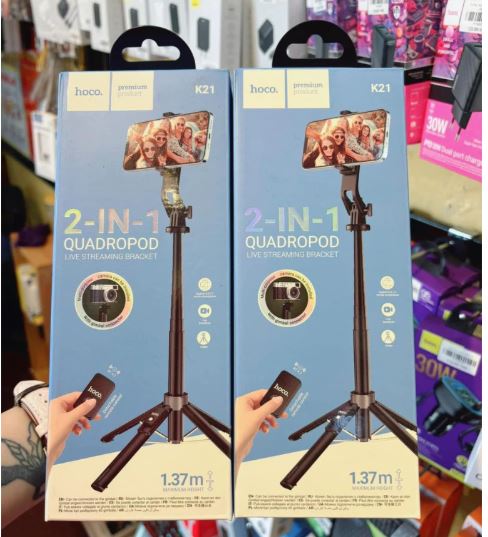 Gậy Giá đỡ Live + chụp hình Hoco K21
