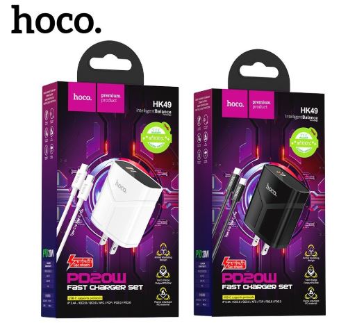 Cốc sạc typeC nhanh 20w Hoco HK49