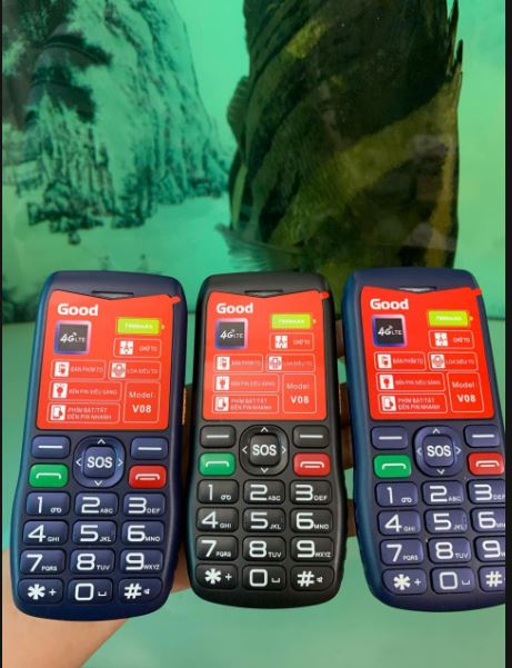 Điện thoại Good V08 4G - Sóng 4G chuẩn