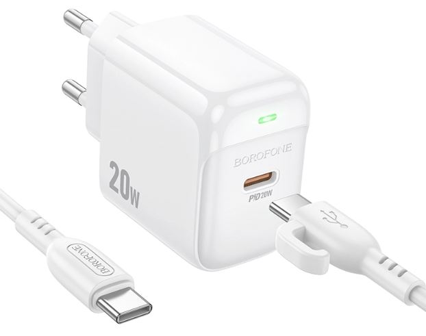 Bộ sạc TypeC-TypeC Borofone 20w BAS43A