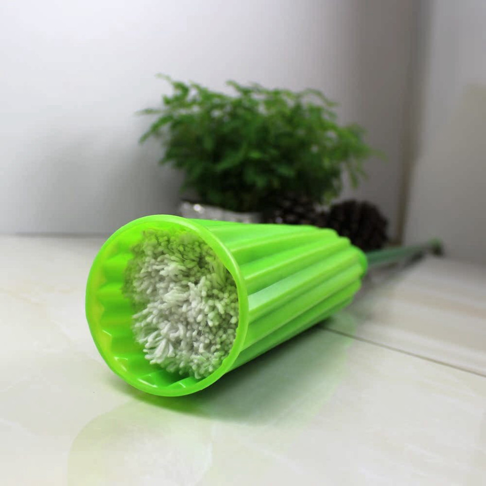 Cây Lau Nhà (Tự Vắt Có Trợ Lực) Cán Inox Mẫu Mới