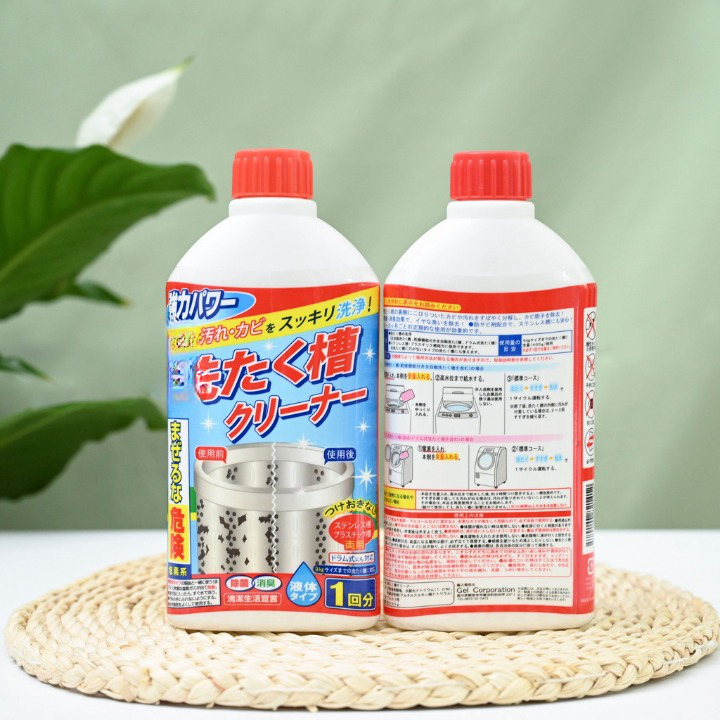 Chai nước tẩy lồng máy giặt Nội địa Nhật Bản 550ml.