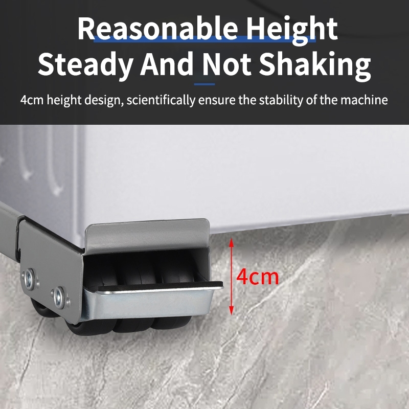 Chân Đỡ Di Động Tủ Lạnh, Máy Giặt Kéo Dài 70cm