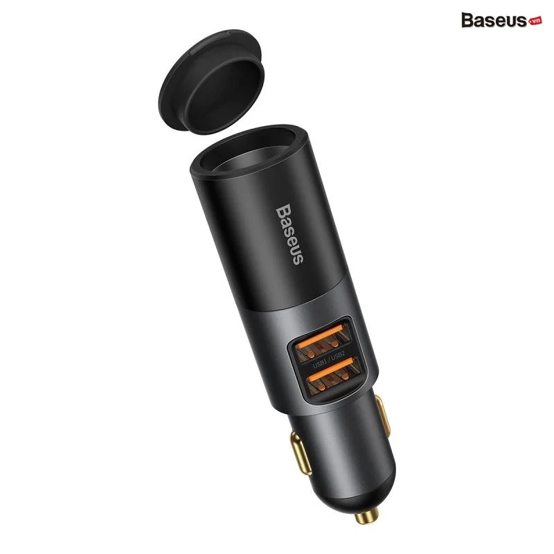 Tẩu Sạc ô tô mở rộng 120W Baseus Share Together