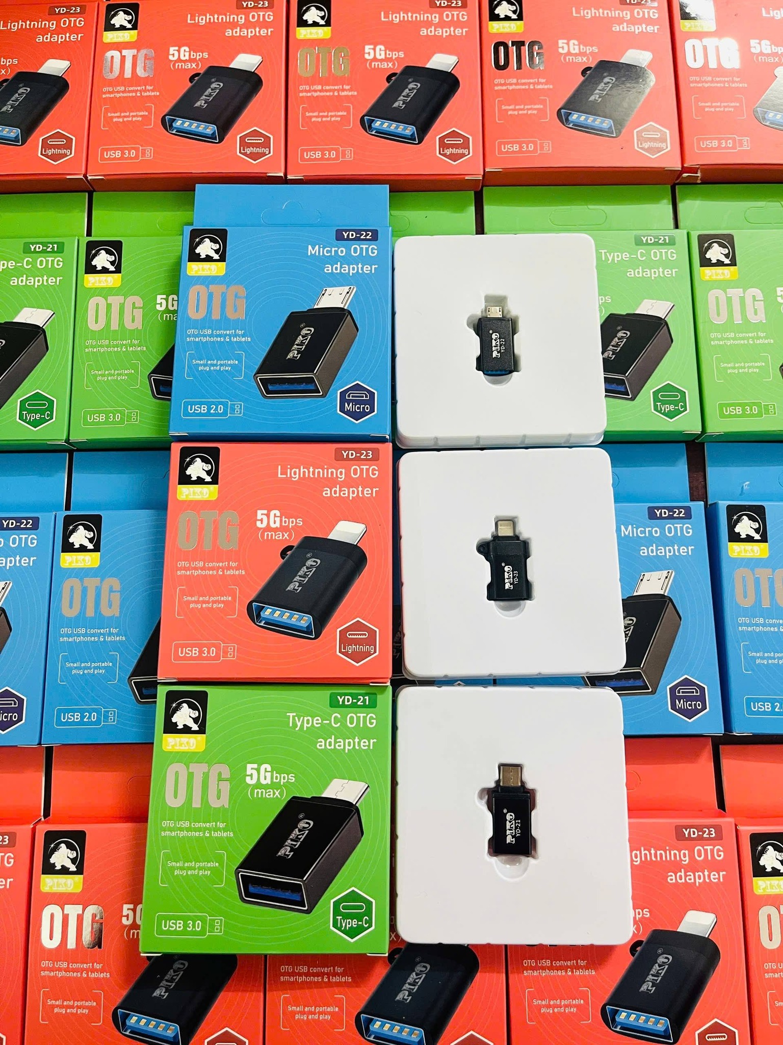 Đầu Chuyển OTG Piko YD-23 USB ra Lighting Ip