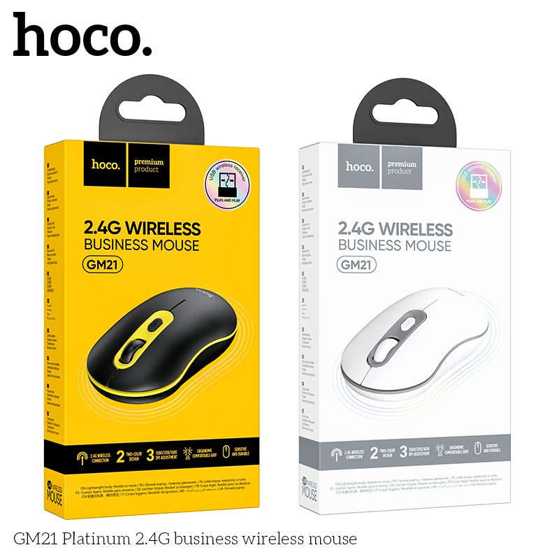 Chuột ko dây Hoco có Bluetooth - GM21