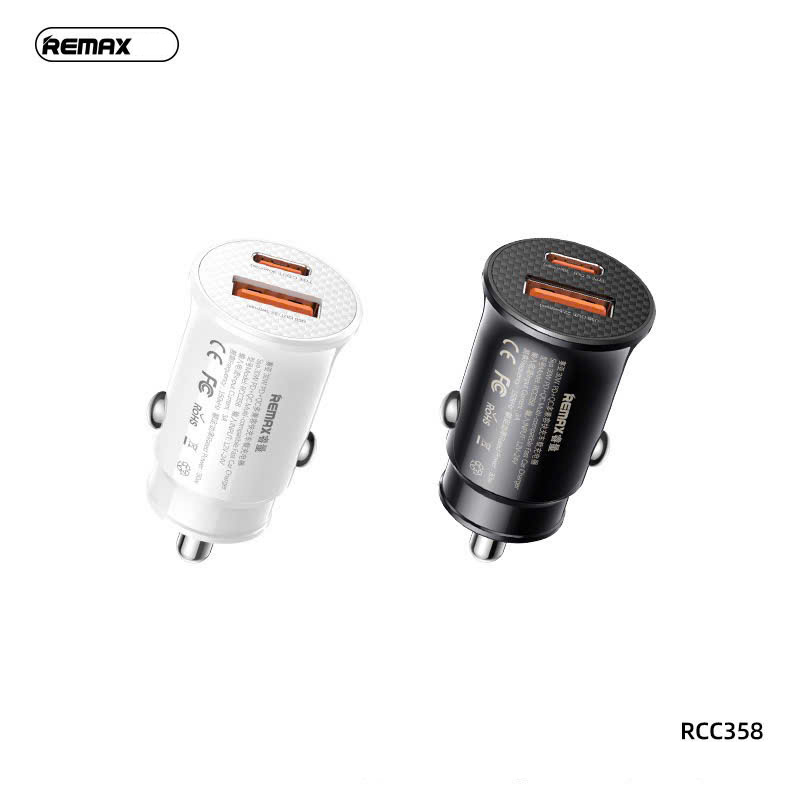 Tẩu sạc xe ô tô 30W Remax RCC358.