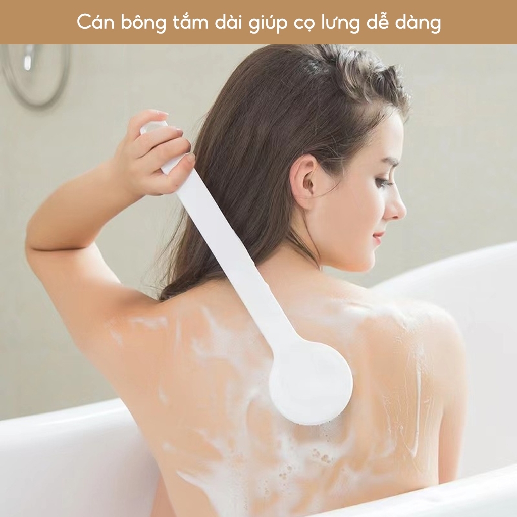 Cọ Tắm, Bàn Chải Kì Lưng Tẩy Tế Bào Chết Mềm Mịn