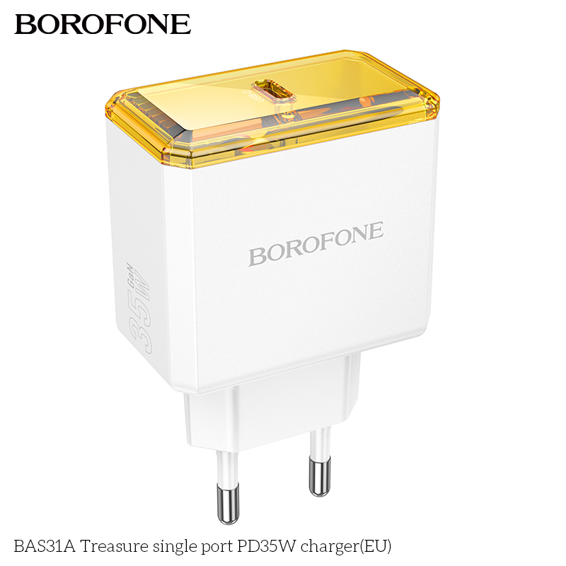 Cốc sạc TypeC Borofone BAS31A PD35w 1C