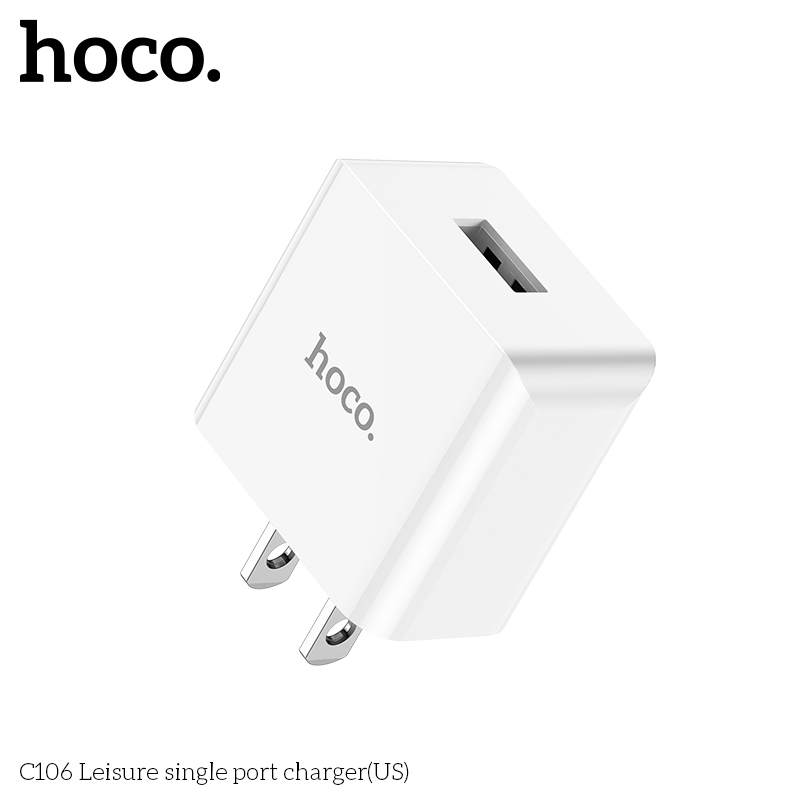 Cốc sạc usb Hoco C106