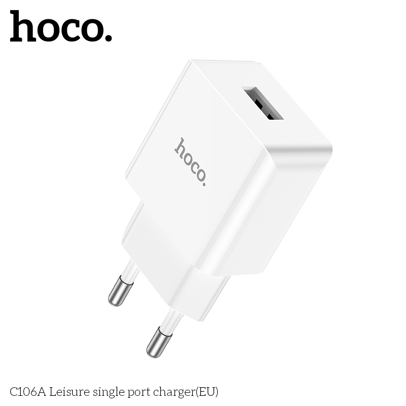 Cốc sạc usb Hoco C106A 10,5W