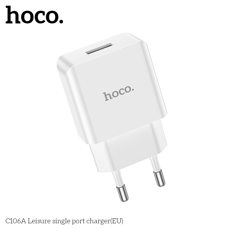 Cốc sạc usb Hoco C106A 10,5W