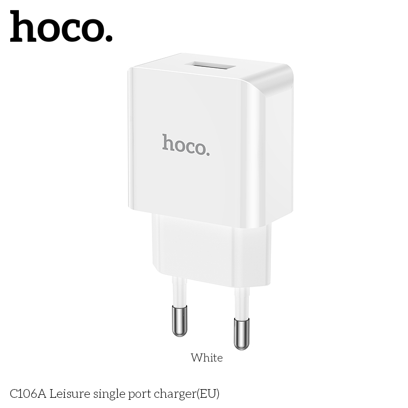 Cốc sạc usb Hoco C106A 10,5W