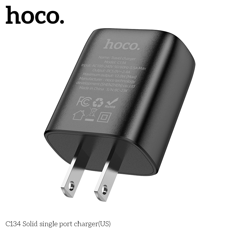 Cốc sạc USB Hoco c134/C134A