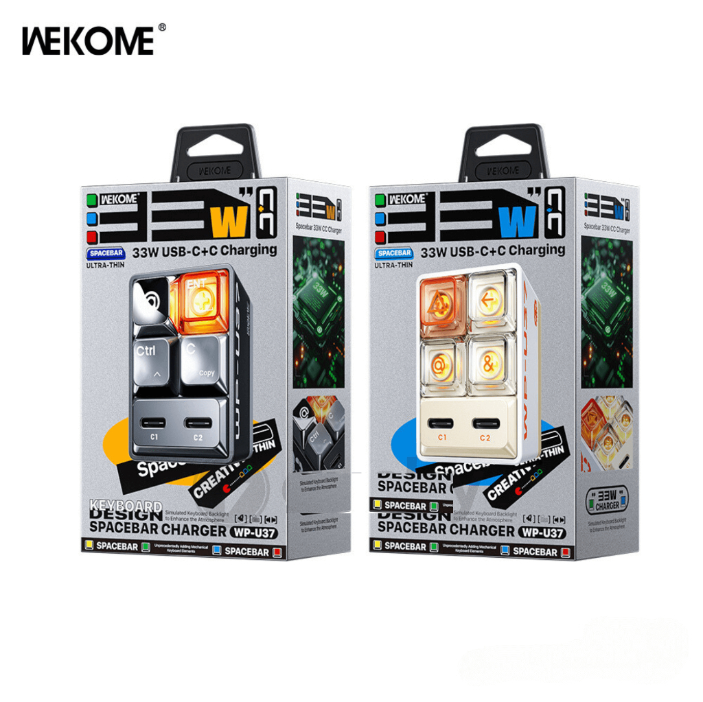 Cốc sạc 2 cổng C 33W Wekome WP-U37