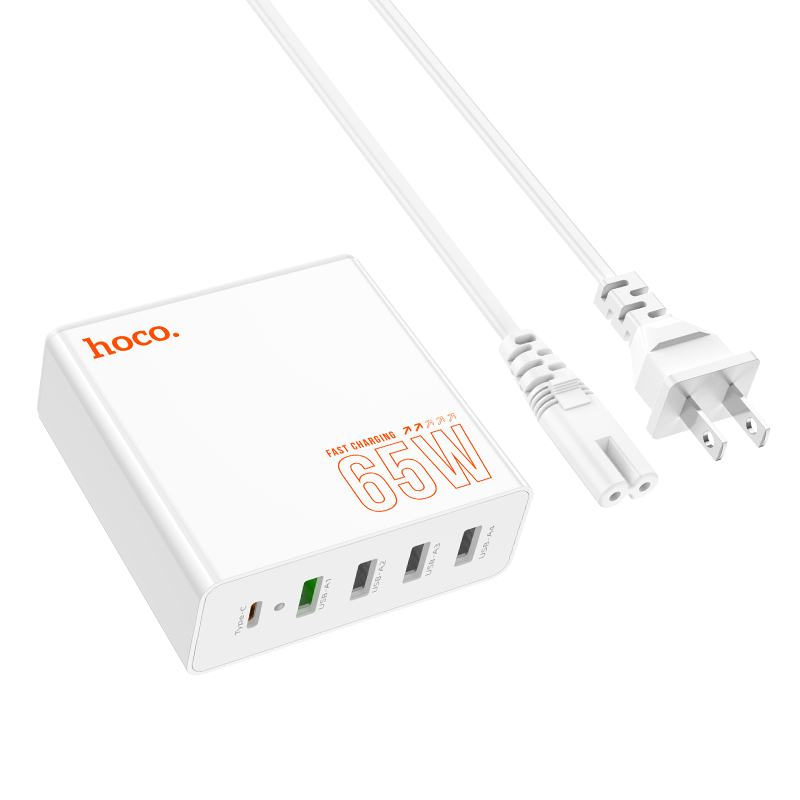 Cốc sạc 5 cổng Hoco C114 PD65w 5 cổng nhanh