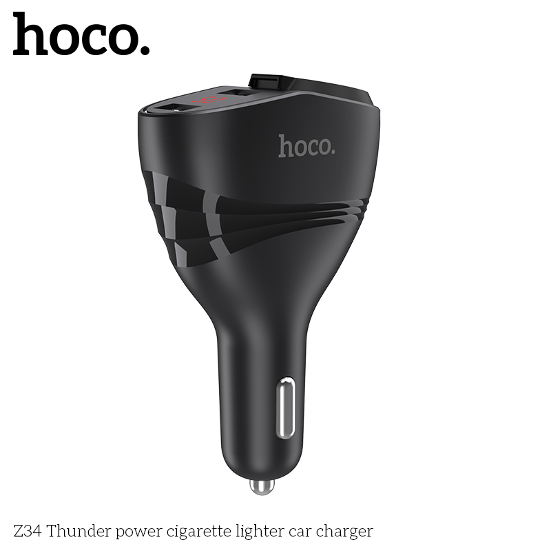Tẩu sạc xe hơi oto Hoco Z34