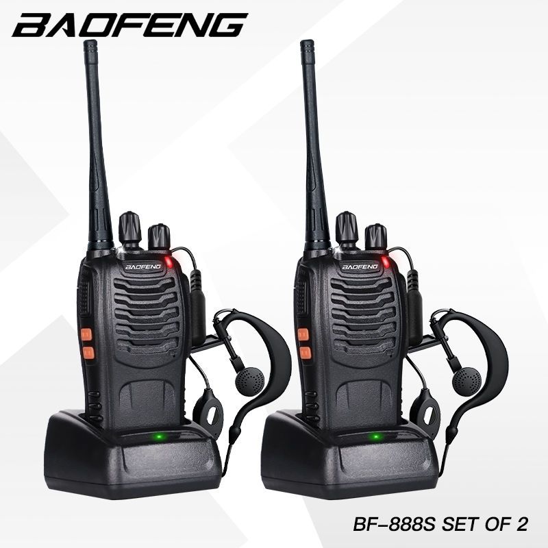 Bộ đàm đôi Baofeng 888S HỘP - 2 CÁI FULL BOX