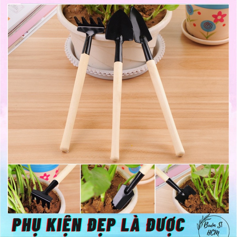 Cây cuốc xẻng mini (3 cái)