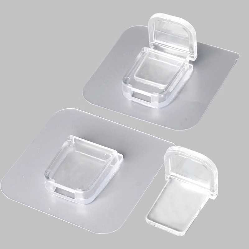 Miếng Dán Chốt Đỡ Kệ Chia Tấm Ngăn Tủ (4 miếng)