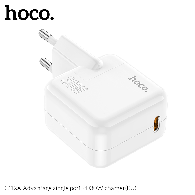 Cốc sạc TypeC Hoco C112A PD30w
