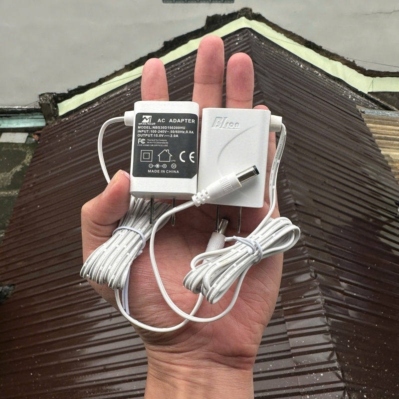 Sạc Nguồn Loa Kéo BLron 15V-2A chui to 5.5mm