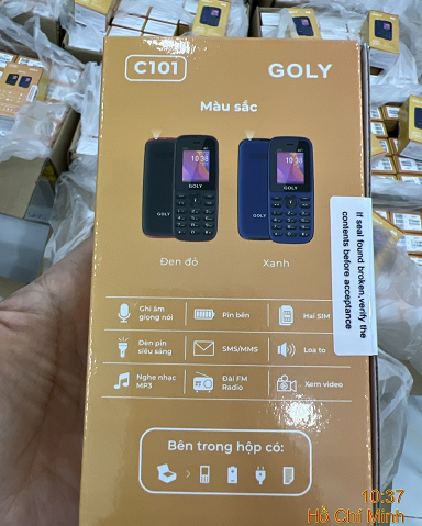 Điện thoại Goly C101 4G Chính hãng - Sóng 4G chuẩn