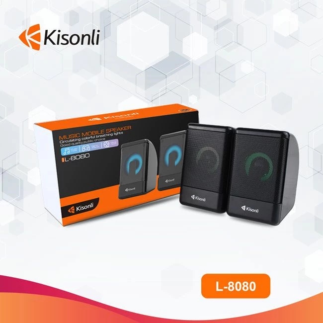 Loa Vi tính Kisonli 2.0 L-8080 đen