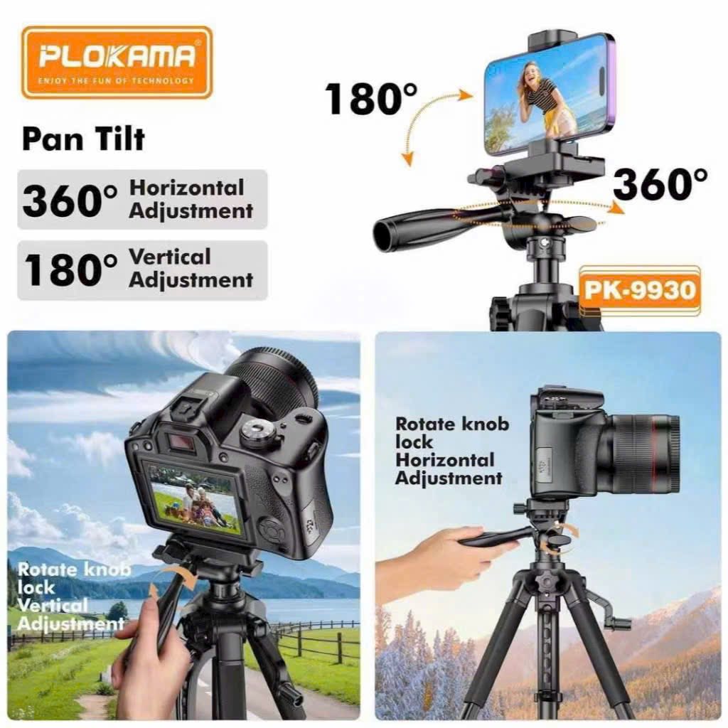 Gậy Chụp Hình PLOKAMA 9930 có khiển - Hãng