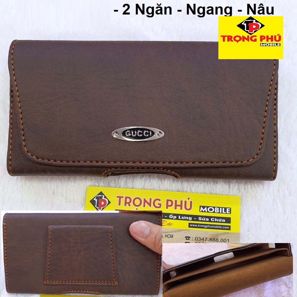 Ốp Bao da đeo điện thoại thắt lưng