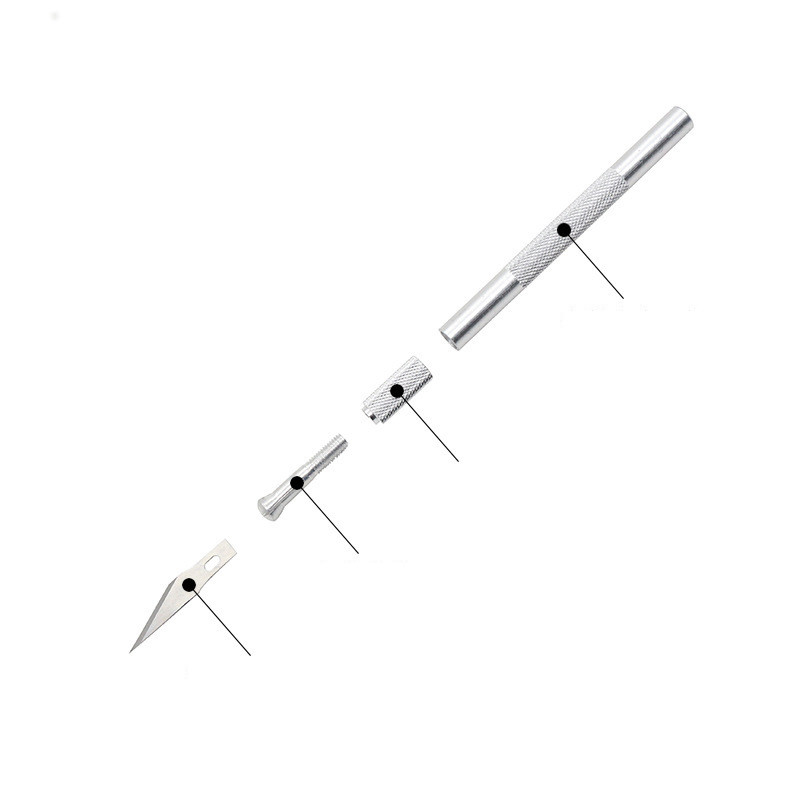 Dao khắc trổ kỹ thuật kèm 5 lưỡi dao
