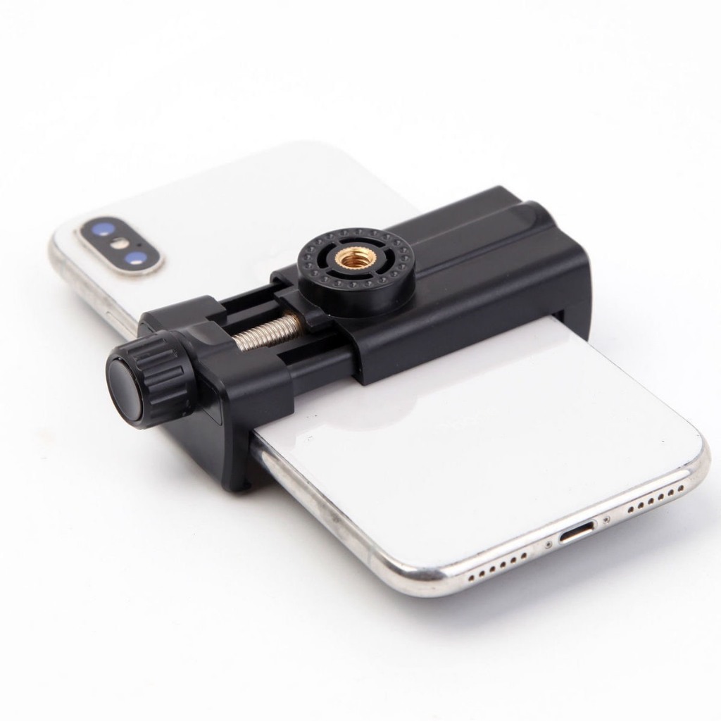Đầu Kẹp Điện Thoại Tuỳ Chỉnh Vặn Lắp Đặt 2 Chiều - điện thoại, gimbal, live tream