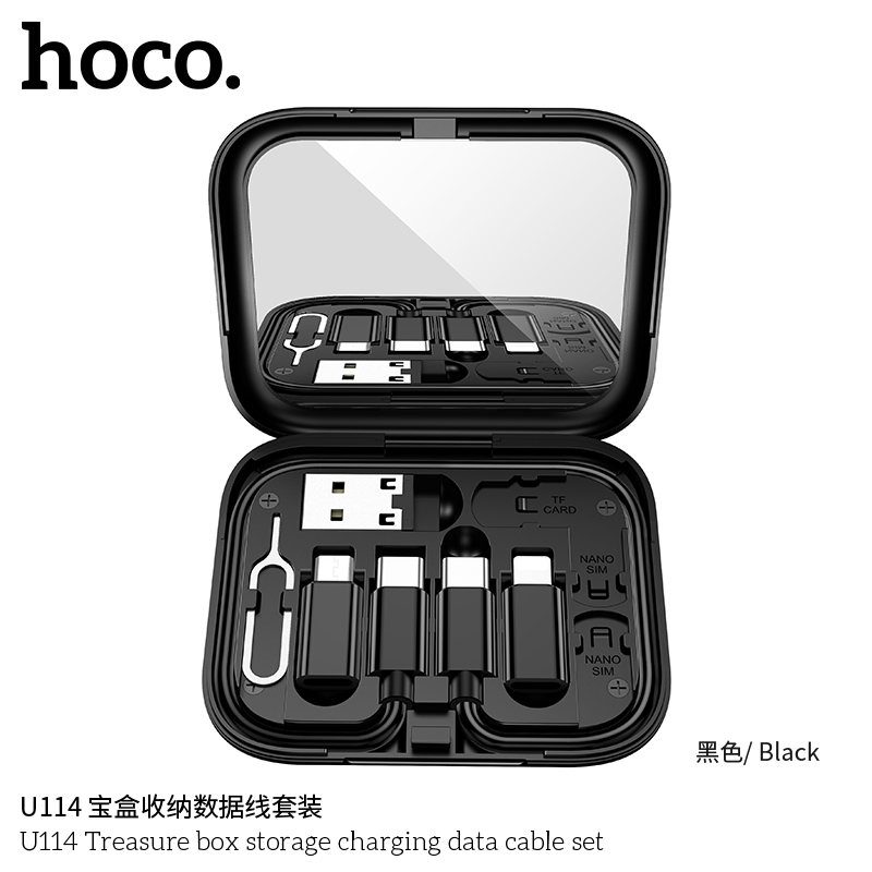 Cáp sạc đa năng Hoco U114