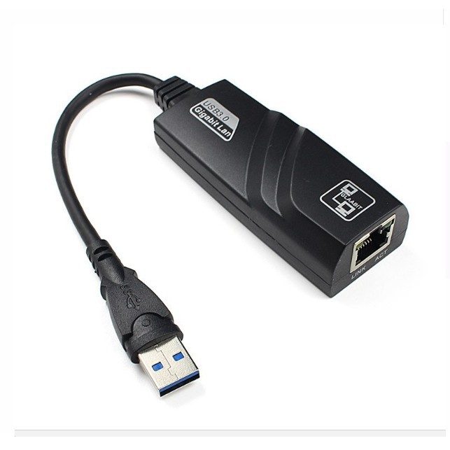 Cáp chuyển USB ra Mạng Lan Rj45 xịn chuẩn 5 chân (10/100/1000Mbps)