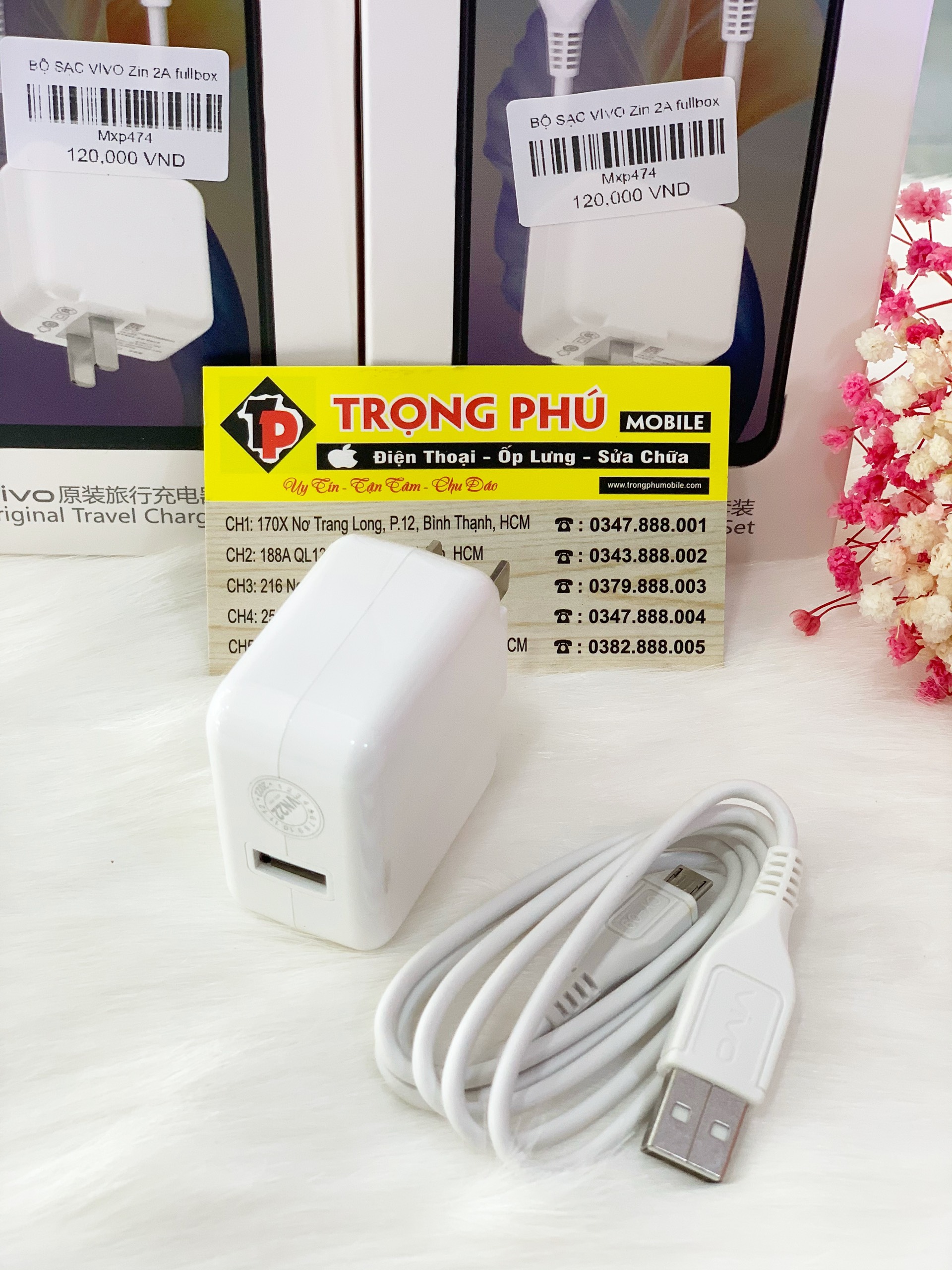 Bộ sạc Usb-Micro VIVO 2A