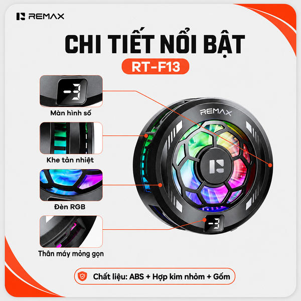 Đế tản nhiệt điện thoại Remax RT-F13.