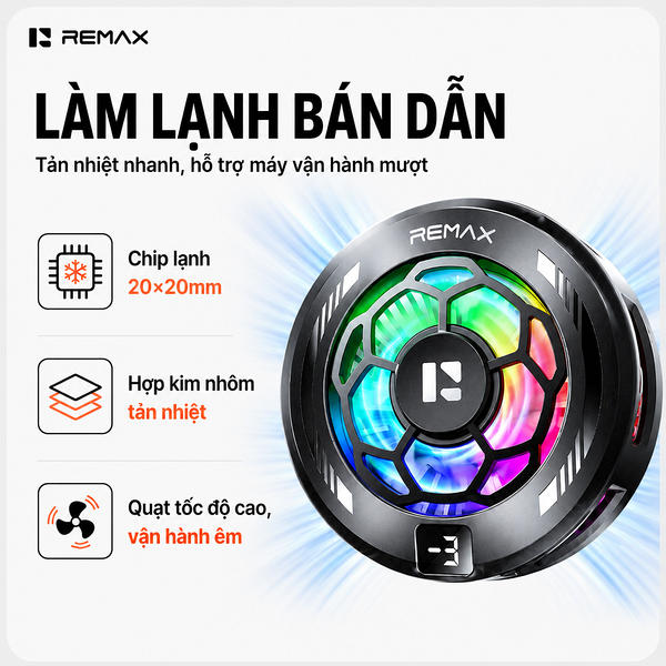 Đế tản nhiệt điện thoại Remax RT-F13.